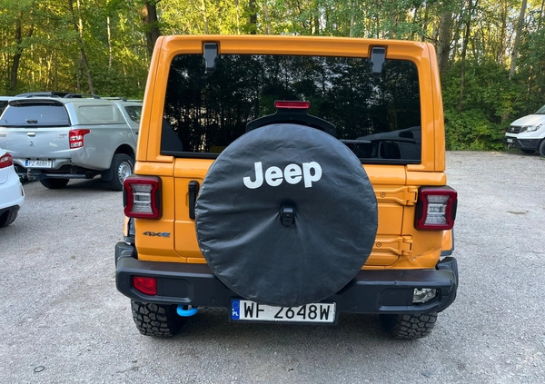 Jeep Wrangler cena 169600 przebieg: 44190, rok produkcji 2021 z Głogów Małopolski małe 191